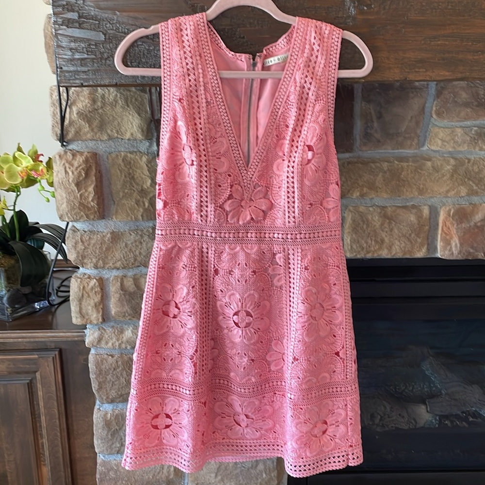Alice and Olivia Zula Lace Dress - Picture 2 of 8